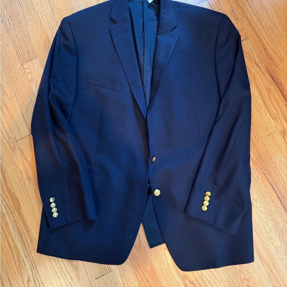 Lauren Ralph Lauren Navy Blazer with Gold Buttons